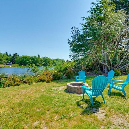 Canal Cottage Retreat With Dock And Waterfront Views Ocean Shores Exterior foto